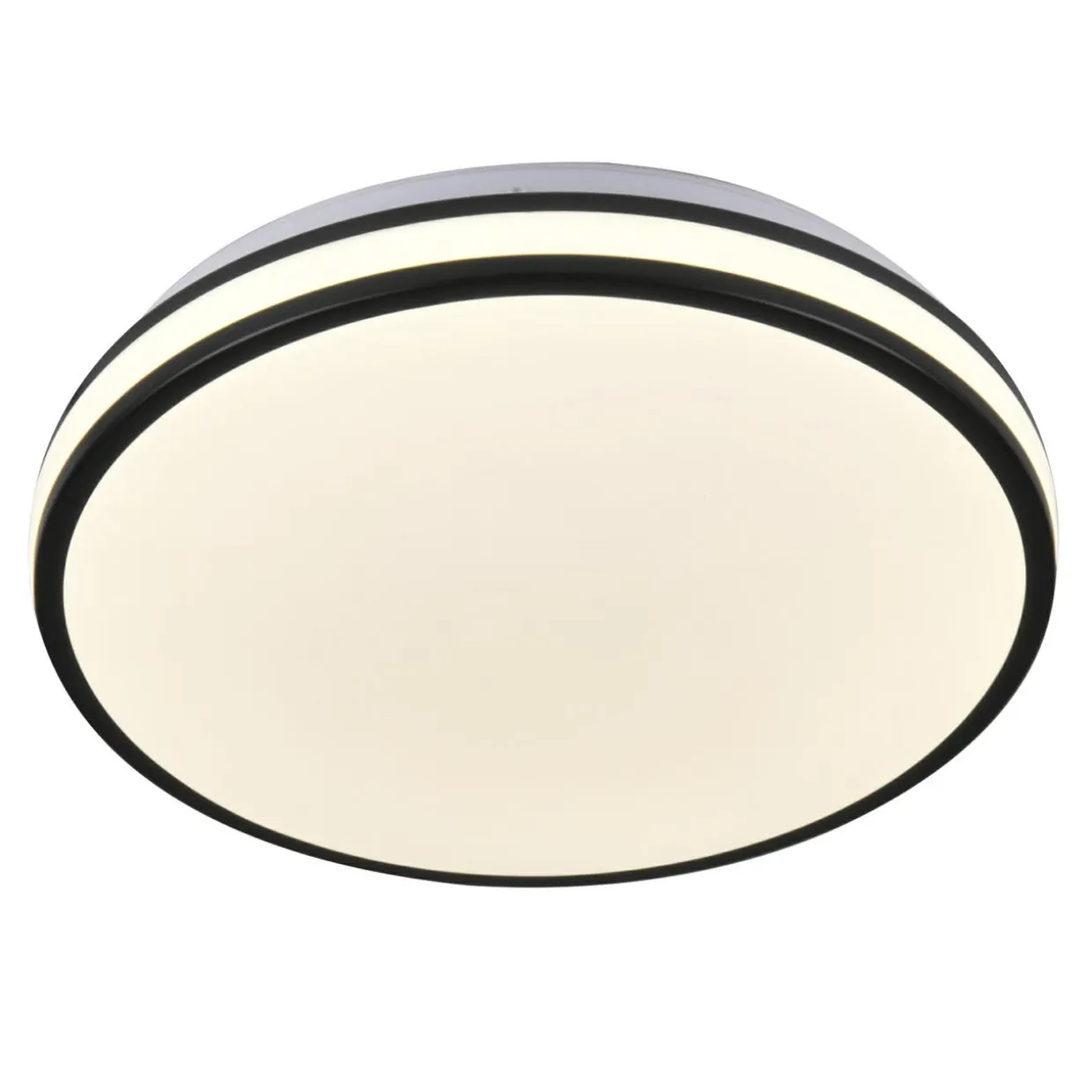 Plafon LED 15W biało-czarny ORBIT 28 cm