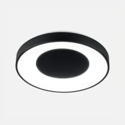 Plafon LED 24W czarny ESPINO z pilotem 38,5 cm