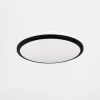 Plafon LED 24W czarny MOREN 28 cm