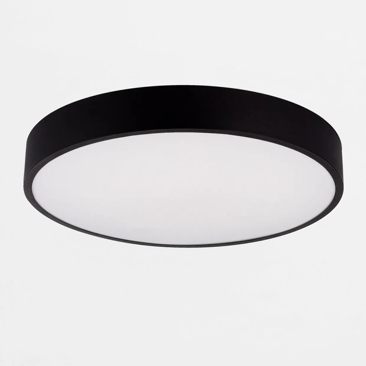 Plafon LED 60W czarny NADI 60 cm