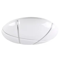 Plafon LED z pilotem biały ATLAS 50 cm