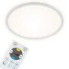 Plafon LED z pilotem biały SLIM 42 cm