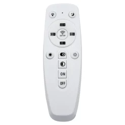 Plafon ozdobny LED DELFINY 48 W P-666/1 z pilotem