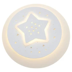 Plafon ozdobny LED GWIAZDA 48 W P-798/9 z pilotem