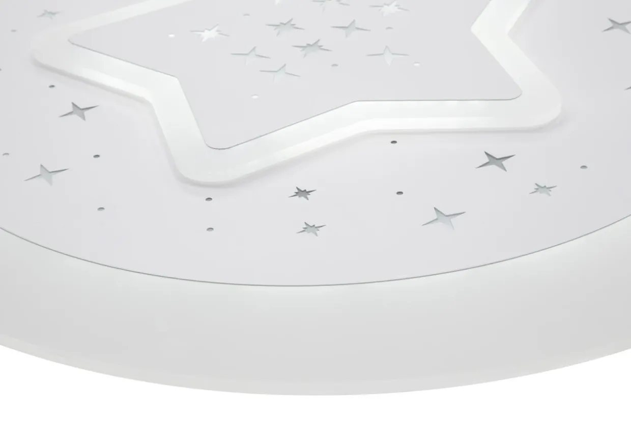 Plafon ozdobny LED GWIAZDA 48 W P-798/9 z pilotem