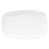 Półmisek porcelanowy QUADRO biały 30x19.5 cm