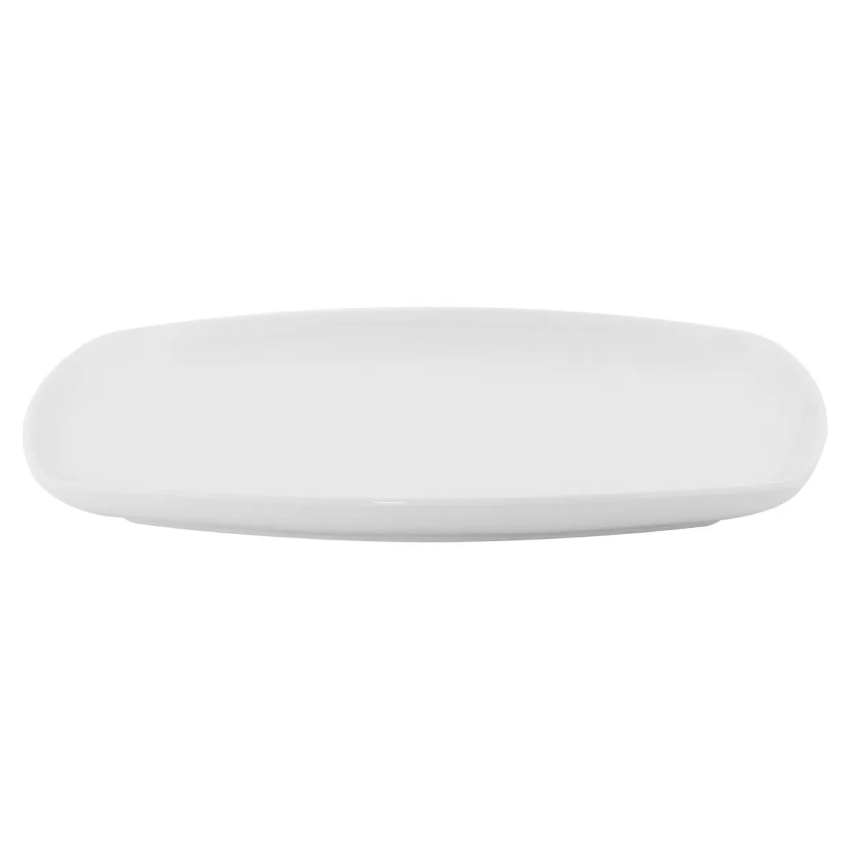 Półmisek porcelanowy QUADRO biały 30x19.5 cm