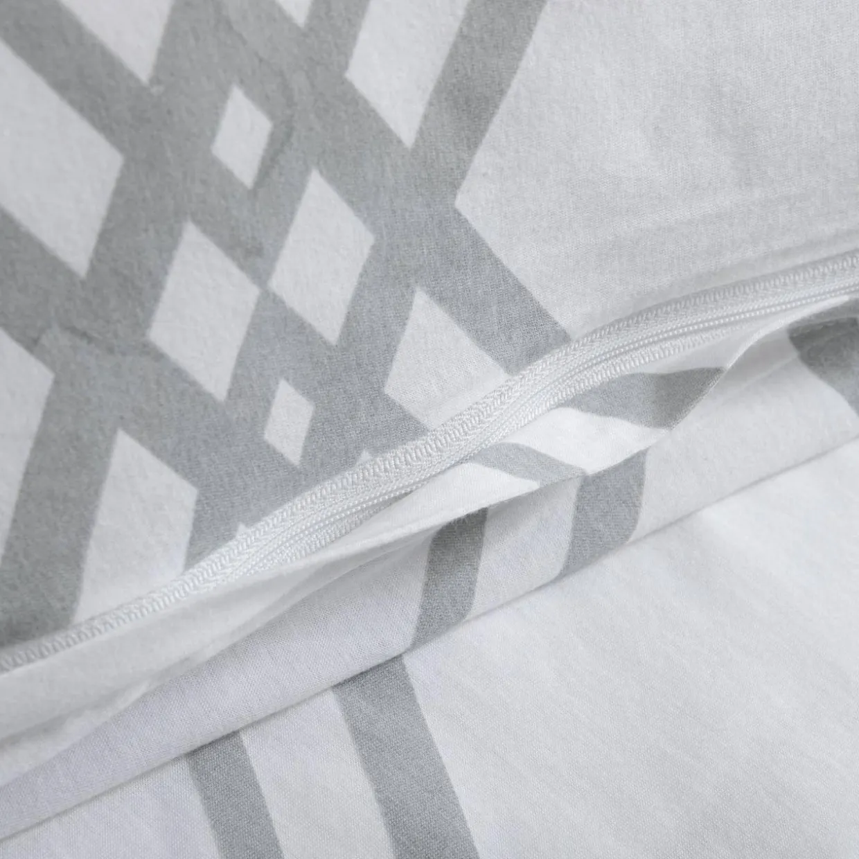 Pościel bawełniana geometryczna JERSEYLOVE 160x200 cm