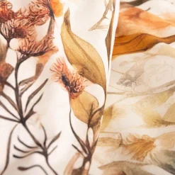 Pościel bawełniana w kwiaty NATURAL BOHO 160x200 cm