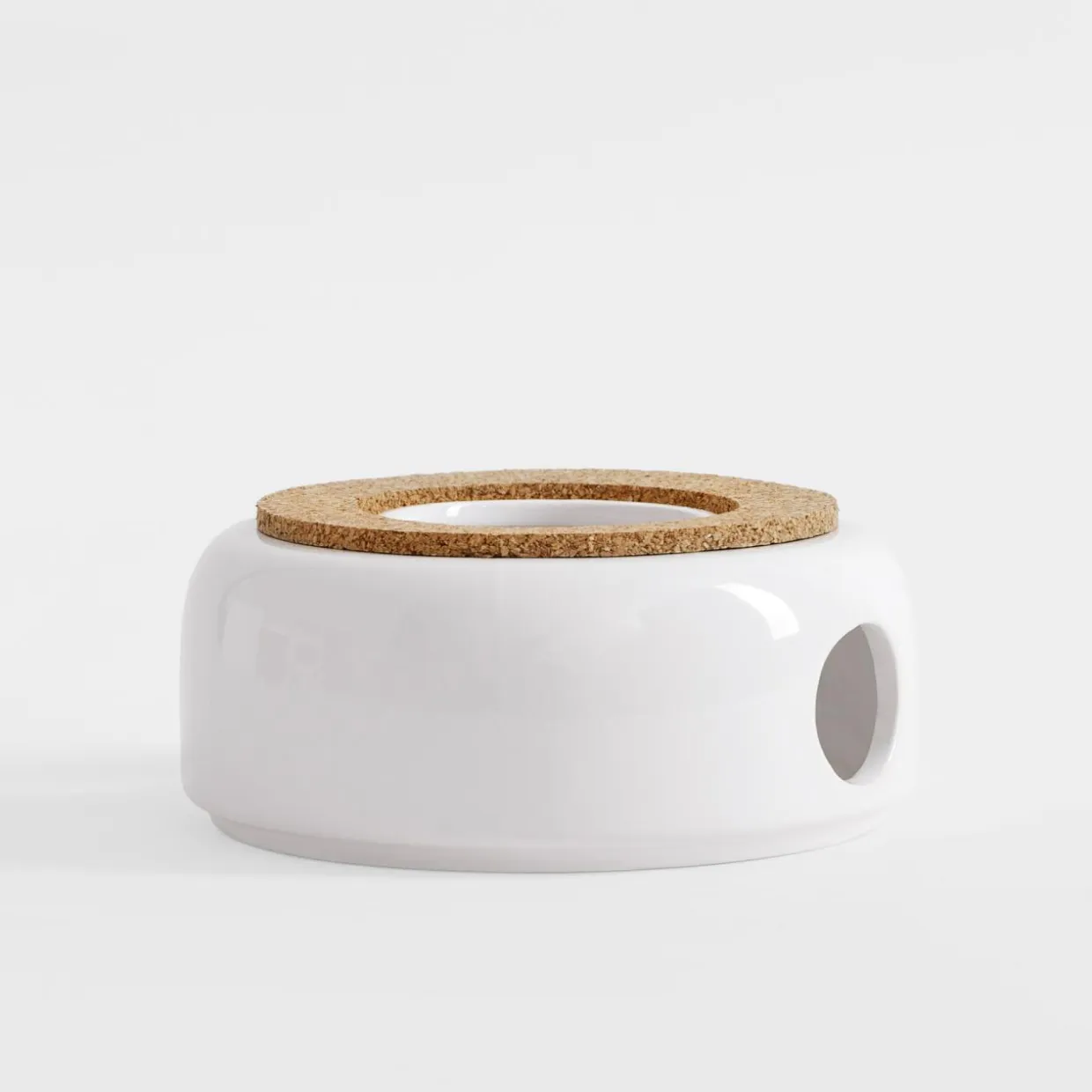 Podgrzewacz ceramiczny biały MICA KONIGHOFFER 15x6,9 cm