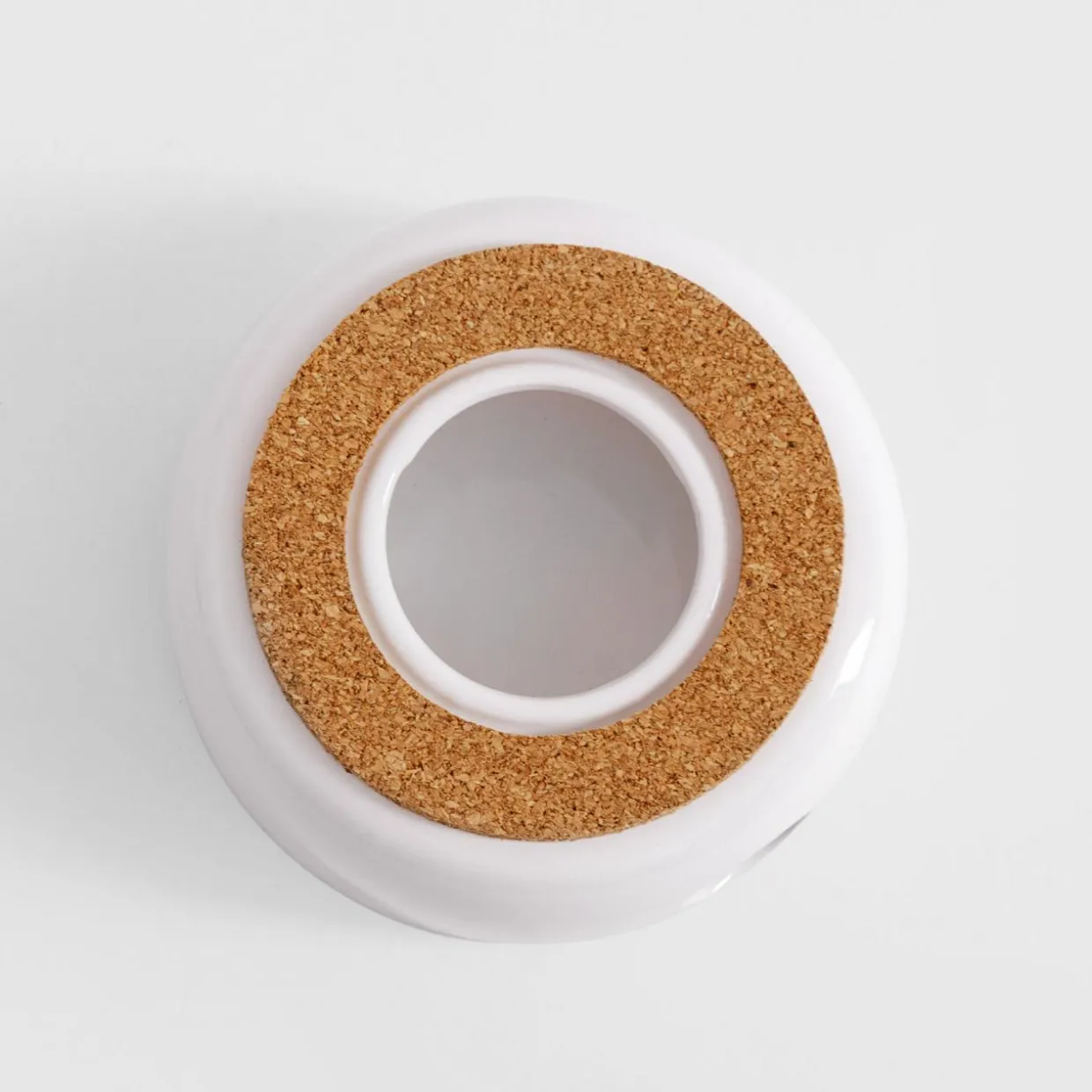 Podgrzewacz ceramiczny biały MICA KONIGHOFFER 15x6,9 cm