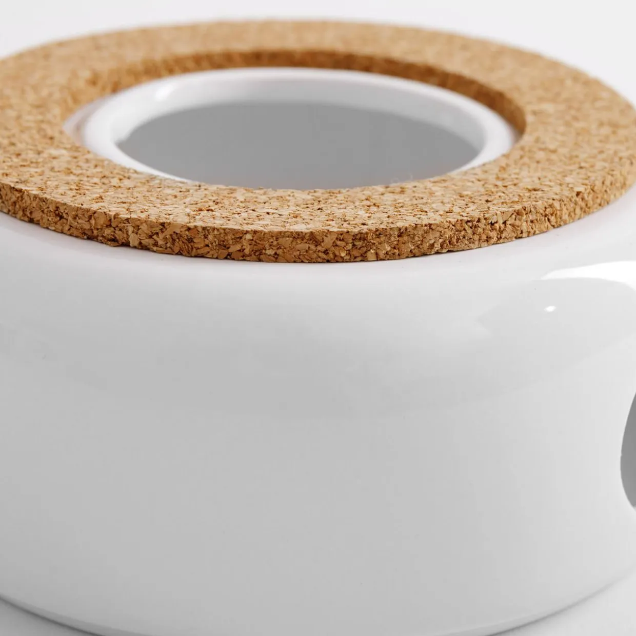 Podgrzewacz ceramiczny biały MICA KONIGHOFFER 15x6,9 cm