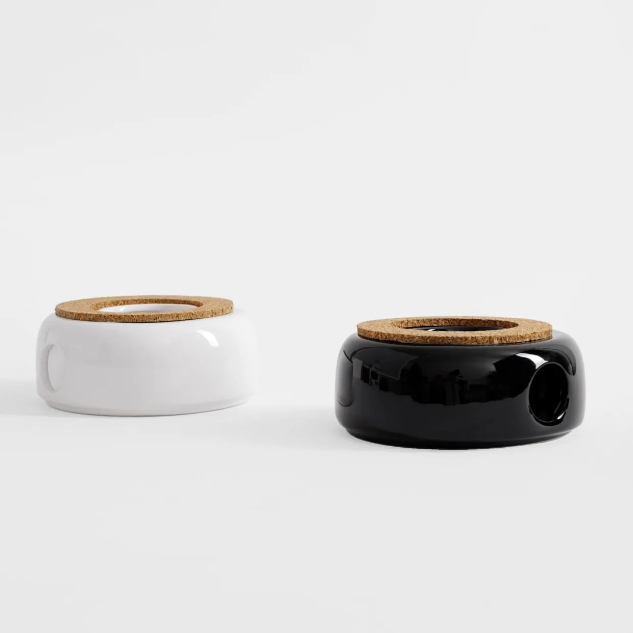 Podgrzewacz ceramiczny biały MICA KONIGHOFFER 15x6,9 cm