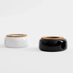 Podgrzewacz ceramiczny czarny MICA KONIGHOFFER 15x6,9 cm