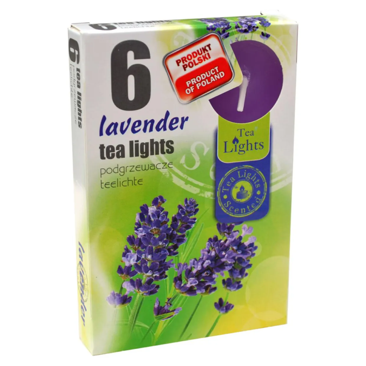 Podgrzewacze zapachowe LAWENDA 6 szt.