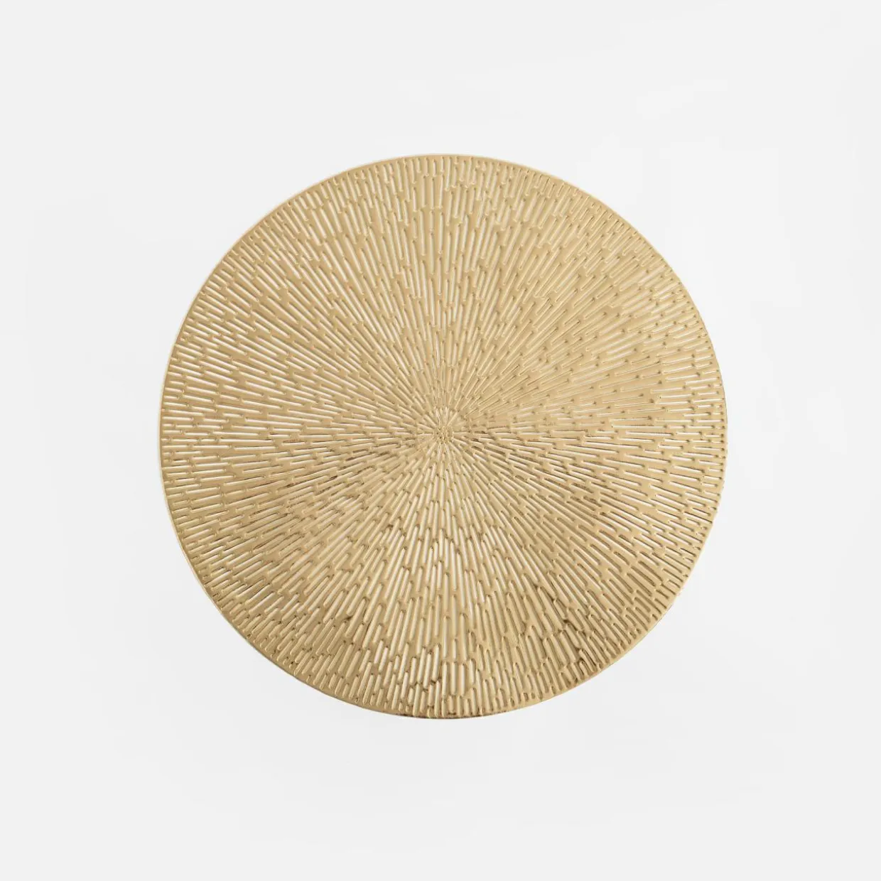 Podkładka na stół okrągła złota 38 cm