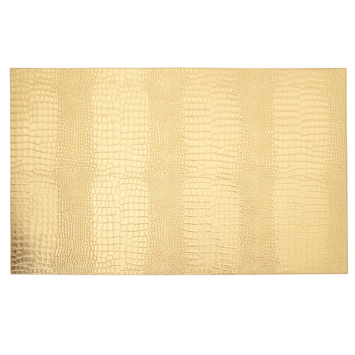 Podkładka na stół złota skóra węża 45x30 cm