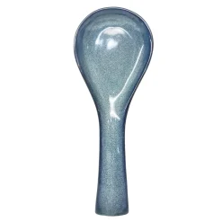 Podstawka pod łyżkę ceramiczna niebieska BALTIC