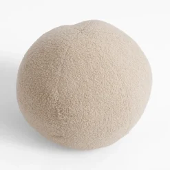Poduszka dekoracyjna beżowa BALL 27 cm