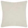 Poduszka dekoracyjna BOUCLE kremowa 45x45 cm