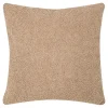 Poduszka dekoracyjna karmelowa BOUCLE 45x45 cm