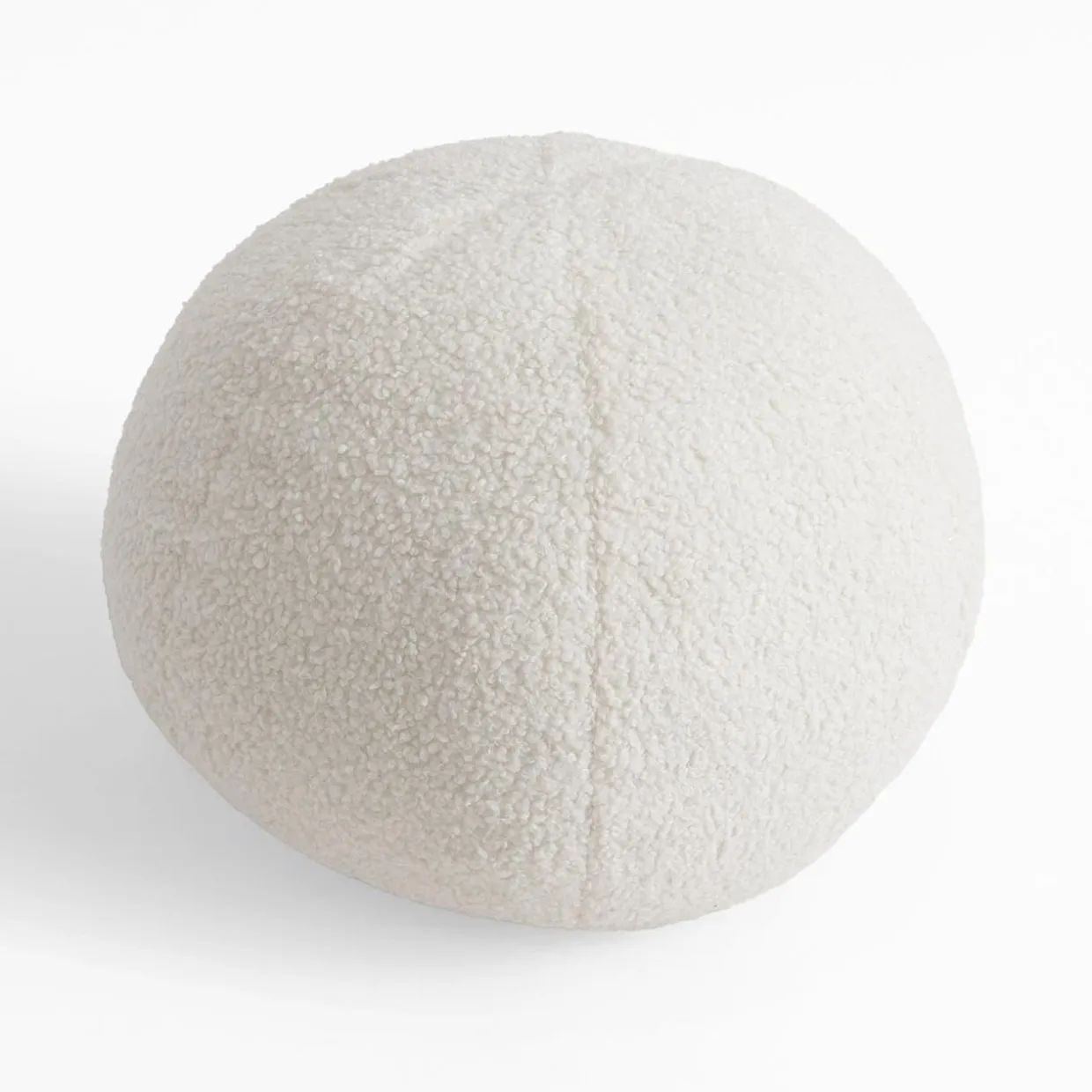 Poduszka dekoracyjna kremowa BALL 27 cm