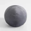 Poduszka dekoracyjna kula szara SPHERE 27 cm