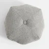 Poduszka jasnoszara PUFFY PUF 48x18 cm