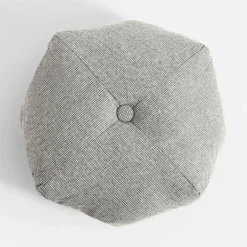 Poduszka jasnoszara PUFFY PUF 48x18 cm