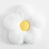 Poduszka kwiatek biała BELLIS 40 cm