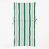 Poduszka na krzesło w paski SUMMER ZANZI OUTDOOR 95x45 cm