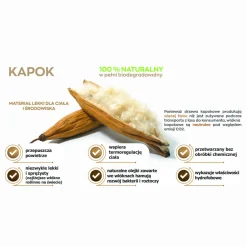 Poduszka naturalna KAPOK 70x80 cm