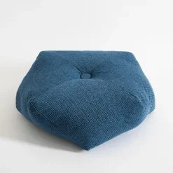 Poduszka niebieska PUFFY PUF 48x18 cm