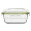 Pojemnik do żywności szklany kwadratowy FRIGO 800 ml
