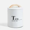 Pojemnik kuchenny biały TEA 16 cm