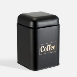 Pojemnik kuchenny czarny COFFEE 19 cm