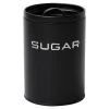 Pojemnik kuchenny na cukier czarny SUGAR