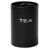 Pojemnik kuchenny na herbatę czarny TEA