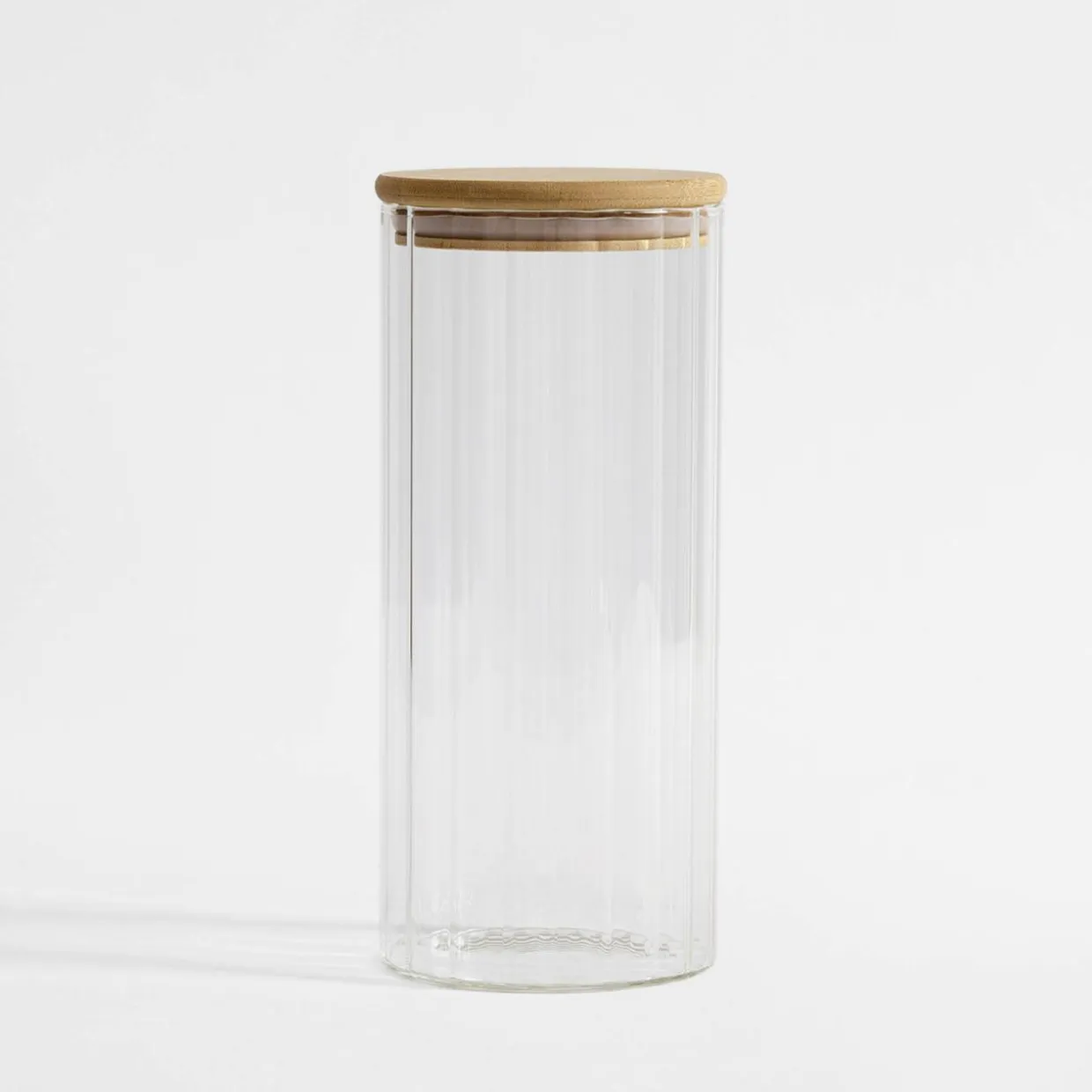 Pojemnik kuchenny z bambusową pokrywką 1000 ml