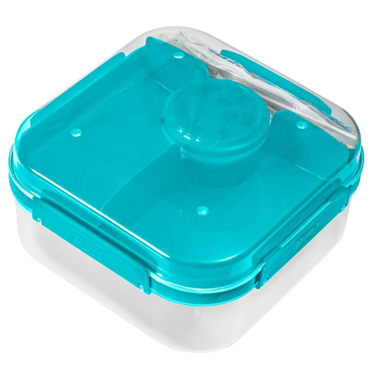 Pojemnik lunchbox z przegródkami niebieski LIDO 1,6l
