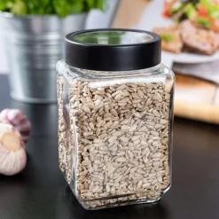 Pojemnik szklany na produkty sypkie 700 ml