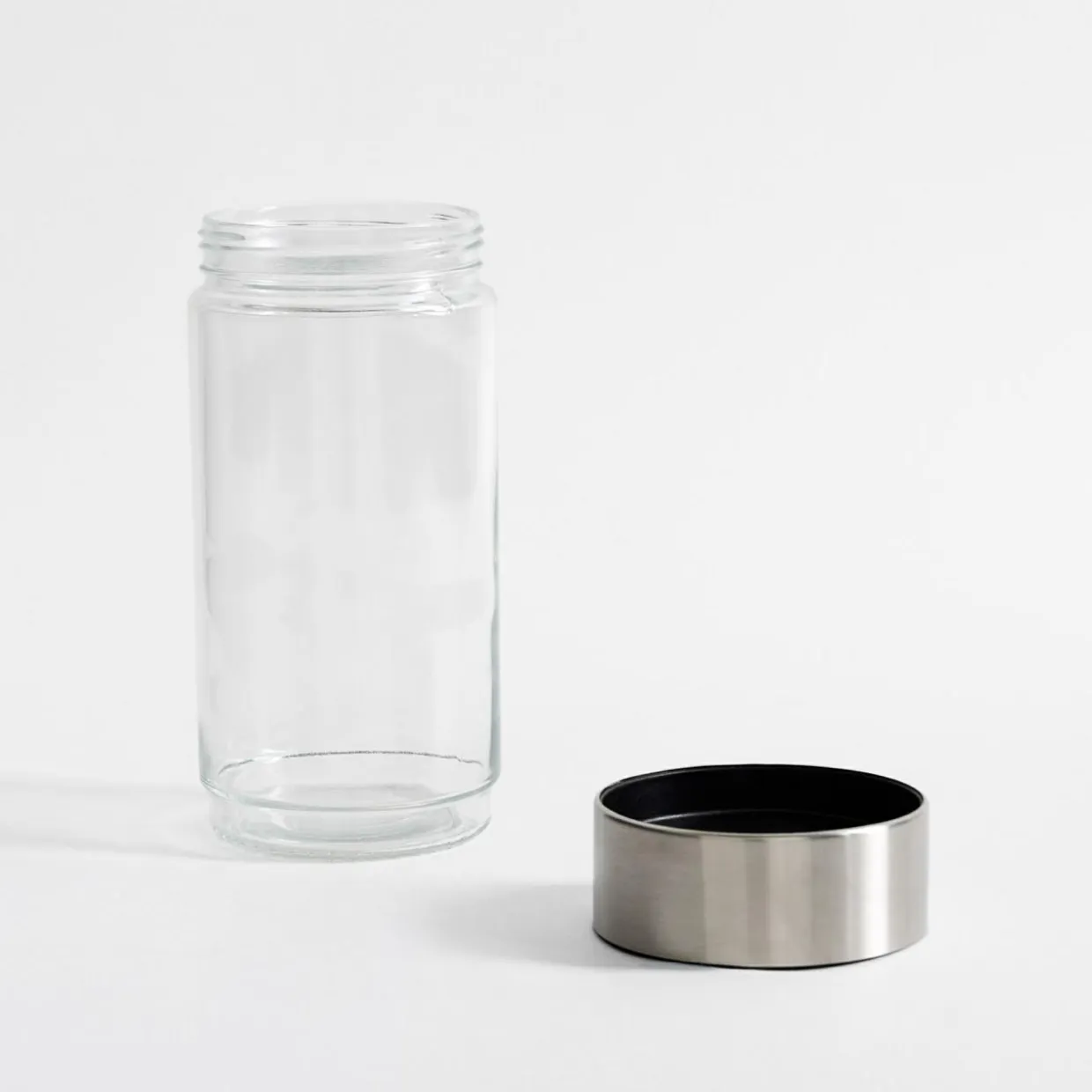 Pojemnik szklany z metalową pokrywką 1000 ml