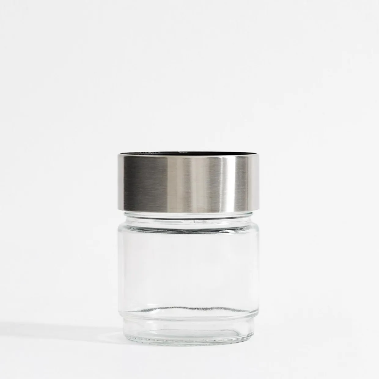 Pojemnik szklany z metalową pokrywką 500 ml