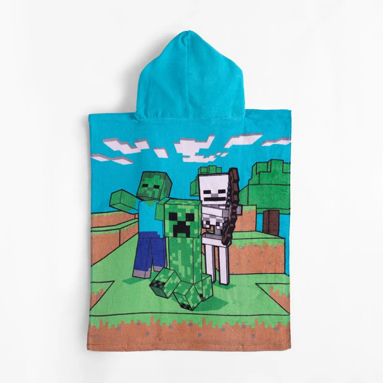 Poncho MINECRAFT 50x115 cm