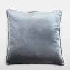 Poszewka ciemnoszara ANSLEY 45x45 cm