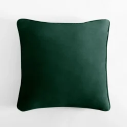Poszewka ciemnozielona ANSLEY 45x45 cm