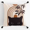 Poszewka dekoracyjna, kocie oczy CATS 45x45 cm