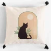 Poszewka dekoracyjna kot w oknie CATS 45x45 cm