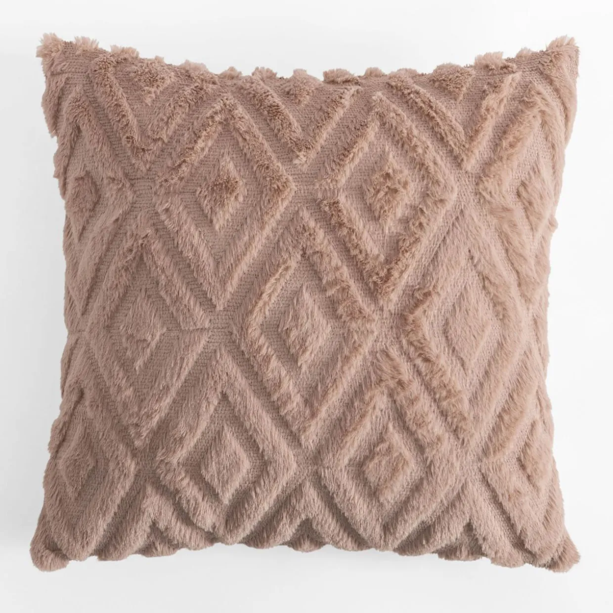 Poszewka dekoracyjna taupe BRAGA 45x45 cm