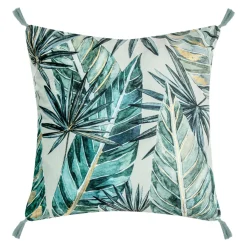 Poszewka dekoracyjna w liście z chwostami PALM 45x45 cm